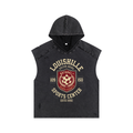 Snow Washed Boxy Hooded Tank Top