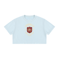 Women's Mineral Wash Cotton Crop T-Shirt