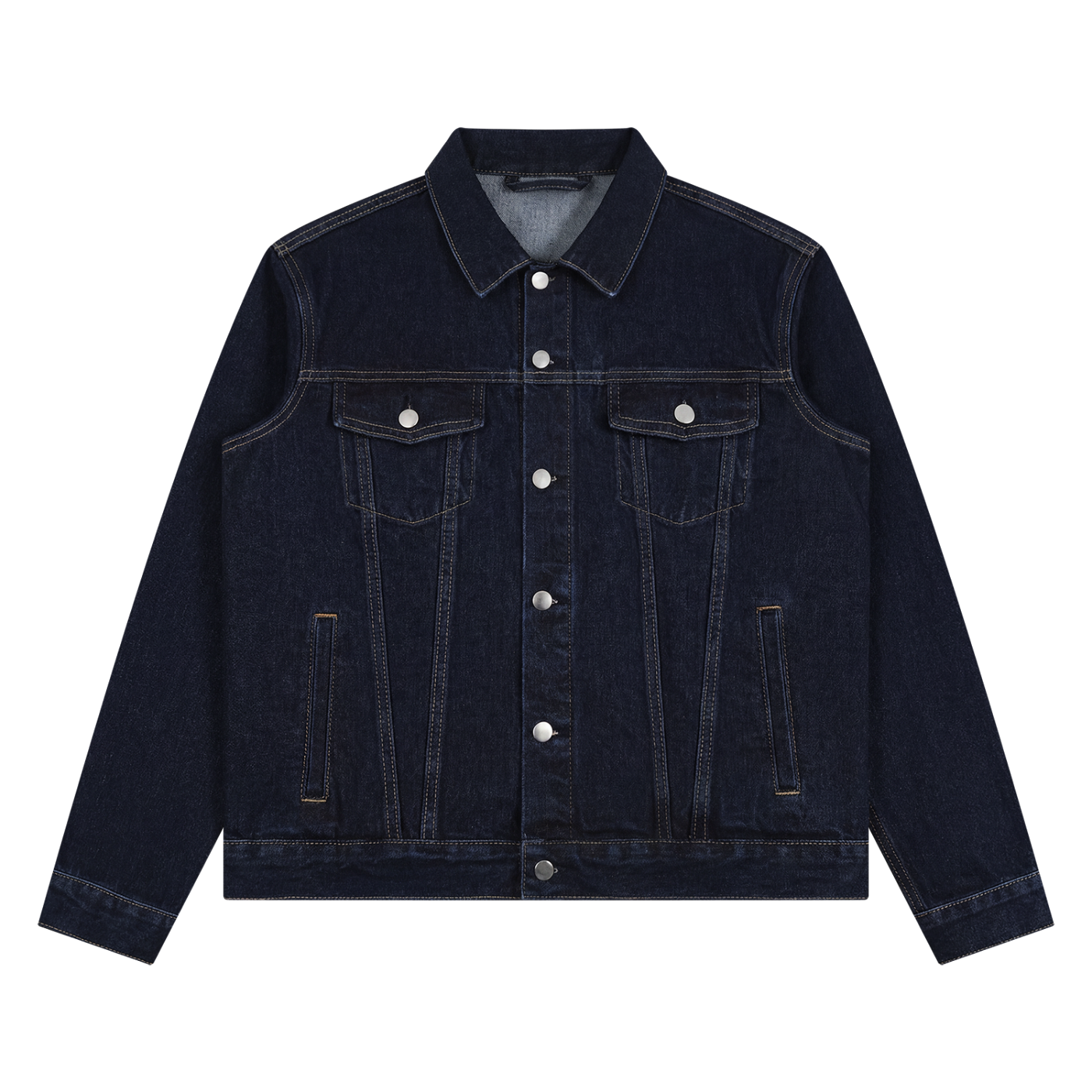 Unisex Vintage Wash Denim Jacket